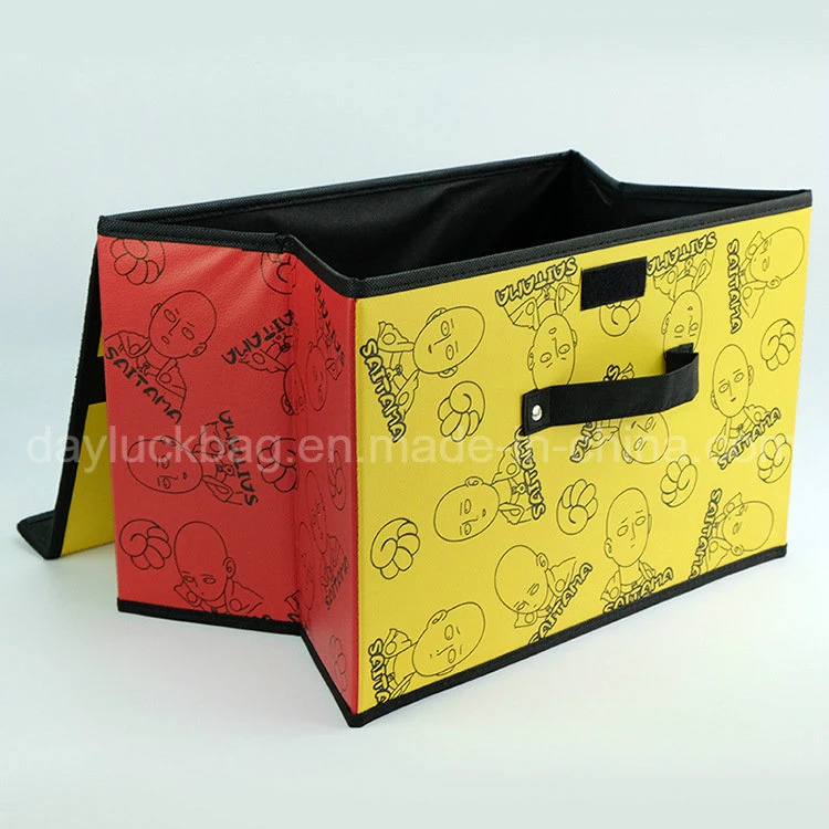 Toy Decoration Waterproof Large Non Woven Cardboard Document File Storage Case with Handle