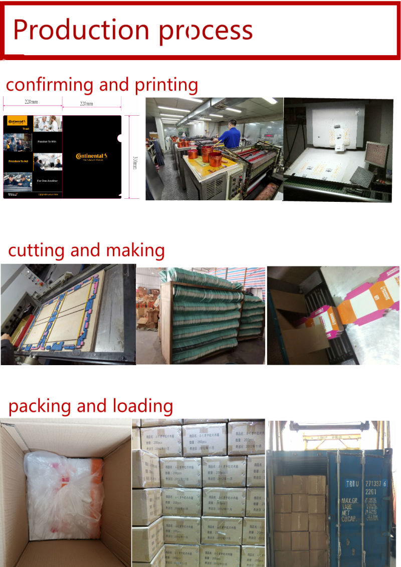 Colored Document Folder with Snaps Buttons Plastic PP Bag File Bag Envelope File Folder