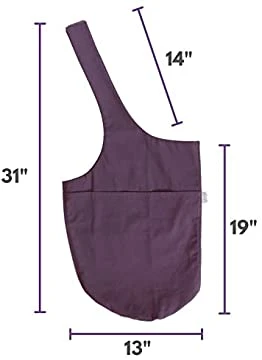 Low MOQ Eco Friendly Canvas Custom Yoga Mat Bag Wholesale Carrying Canvas Yoga Bag