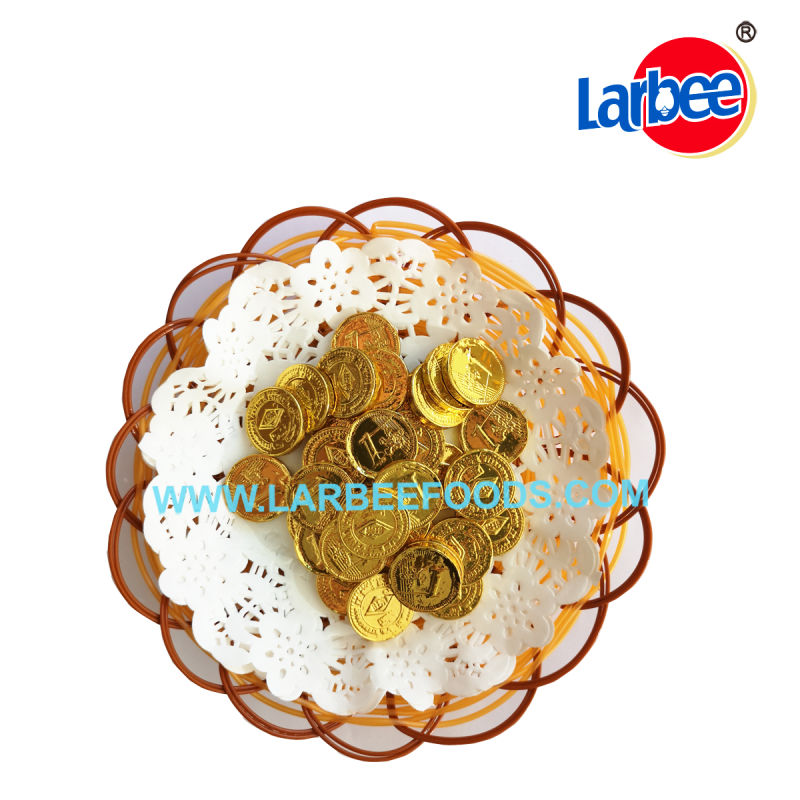 Larbee 2g Gold Coins Chocolate in Net Bag with Halal Certificate