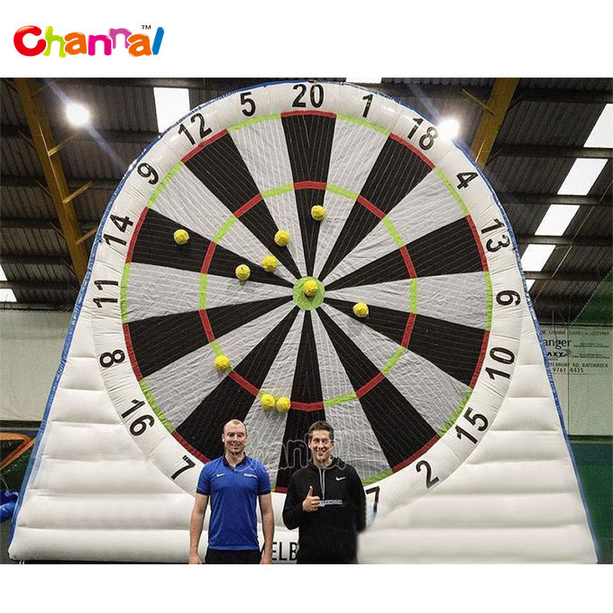 Giant White Inflatable Dartboard Inflatable Football Dart for Sale