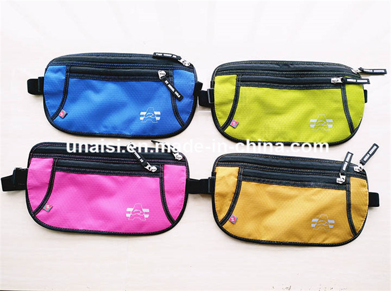 RFID Protector Waterproof Travelling Passport Holder Money Belt Waist Stash