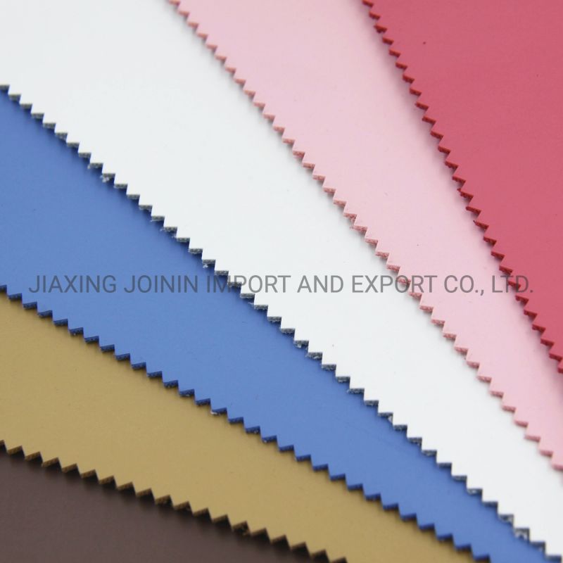 Leather Flocked PVC Leather for Shoes and Bags, Bonded Leather