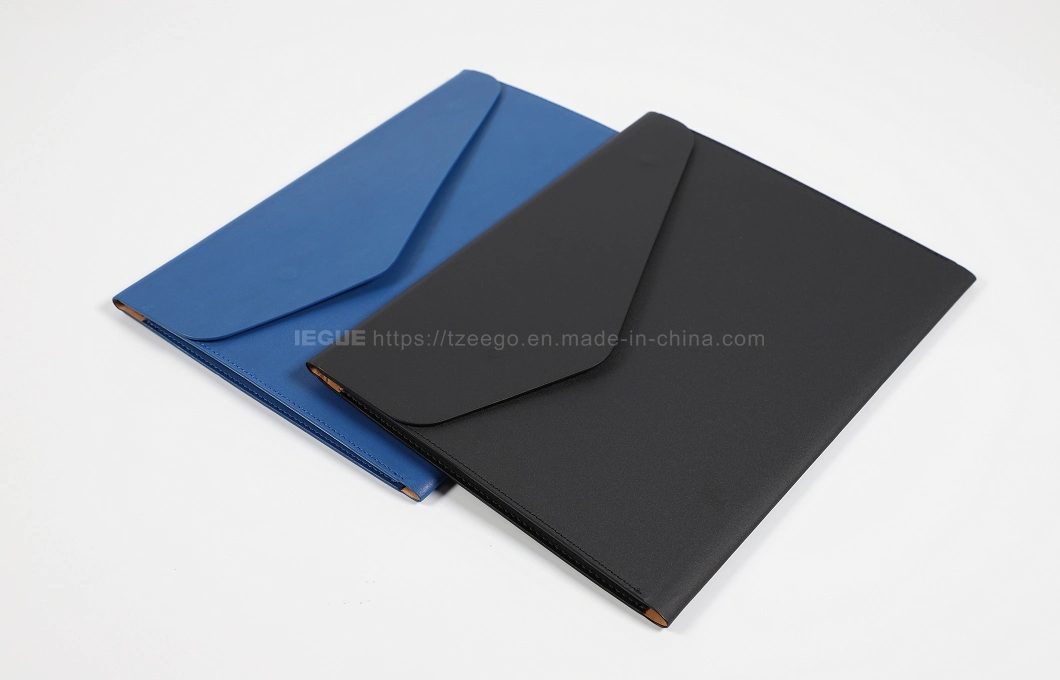 A4 PU Leather Custom Padfolio Folder Personalized File Folder