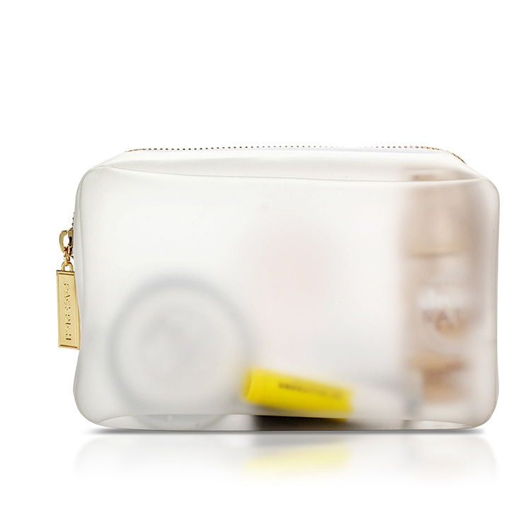 Transparent PVC Toiletry Bag Travel Cosmetic Makeup Bag