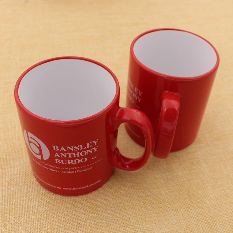 Customized Colors Ceramic Coffee Mugs with Company Logo