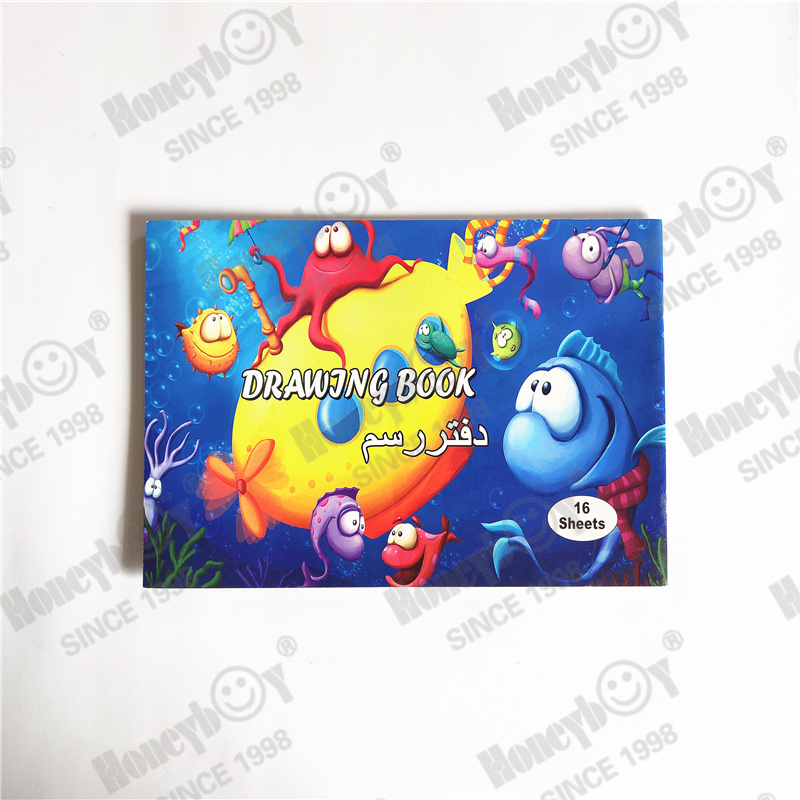 Factory Price Plastic Ring Binder School Drawing Notebook