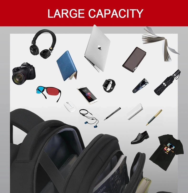 High Quality Large Capacity Waterproof Laptop Backpack Business Bag Travel Backpack School Bag