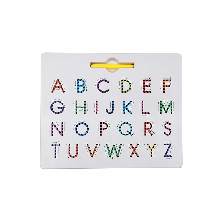 Double-Sided Magnetic Letter and Number Drawing Board Colorful Learning Toys