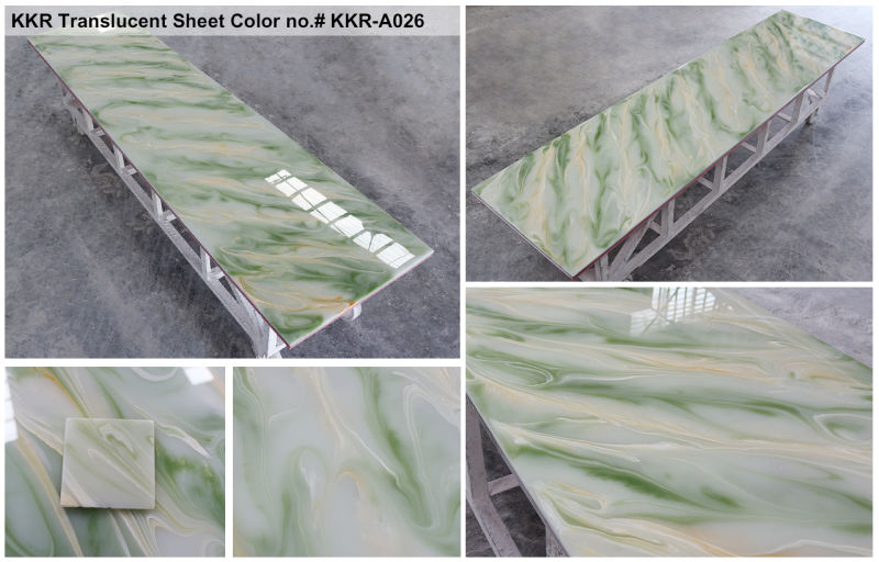 Dior Display Countertop Material Translucent Solid Surface Acrylic Sheets