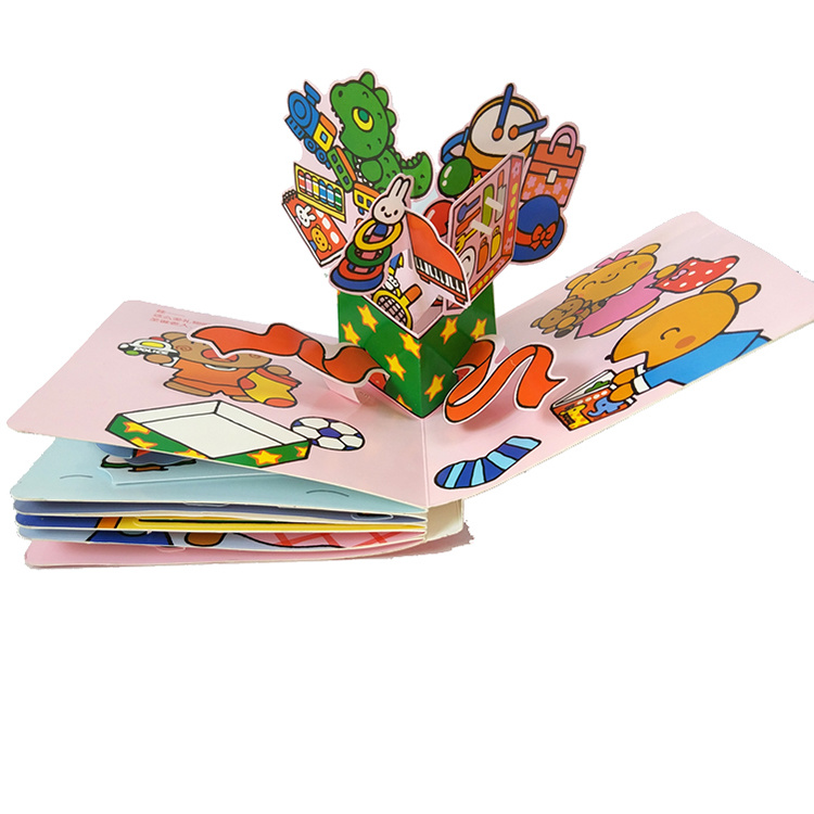 Card Book Printing Service Children's Early Education Children's Book Customization