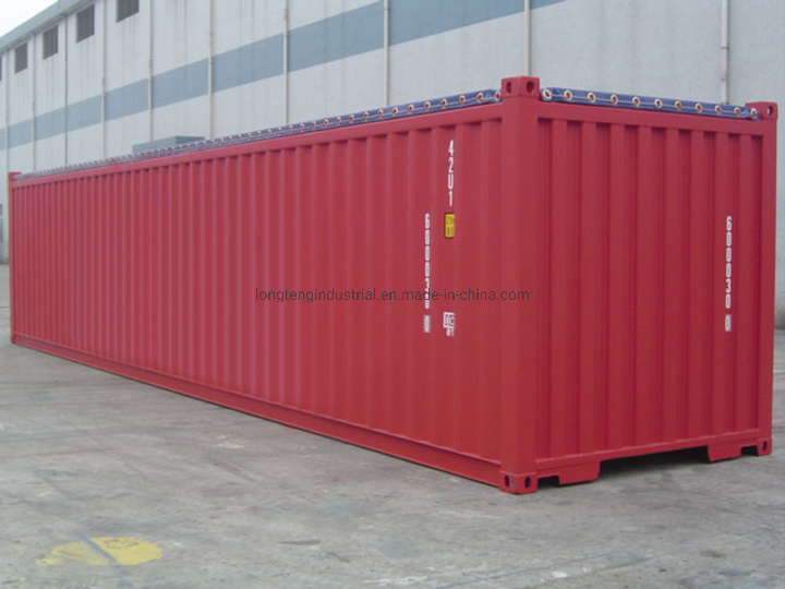Soft Type Tarpaulin Cover 40FT Open Top Container for Sale