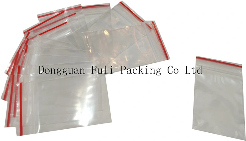 Mini Jewellery Reusable Zip Bags Recyclable 100% Virgin LDPE Packaging Bag Transparent Button Bag Storage Bags