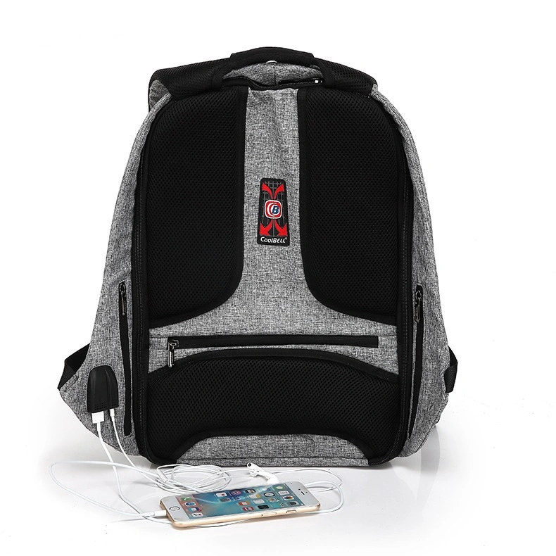Men Business Bag Backpack Laptop Bag with USB Charging Computer Bag