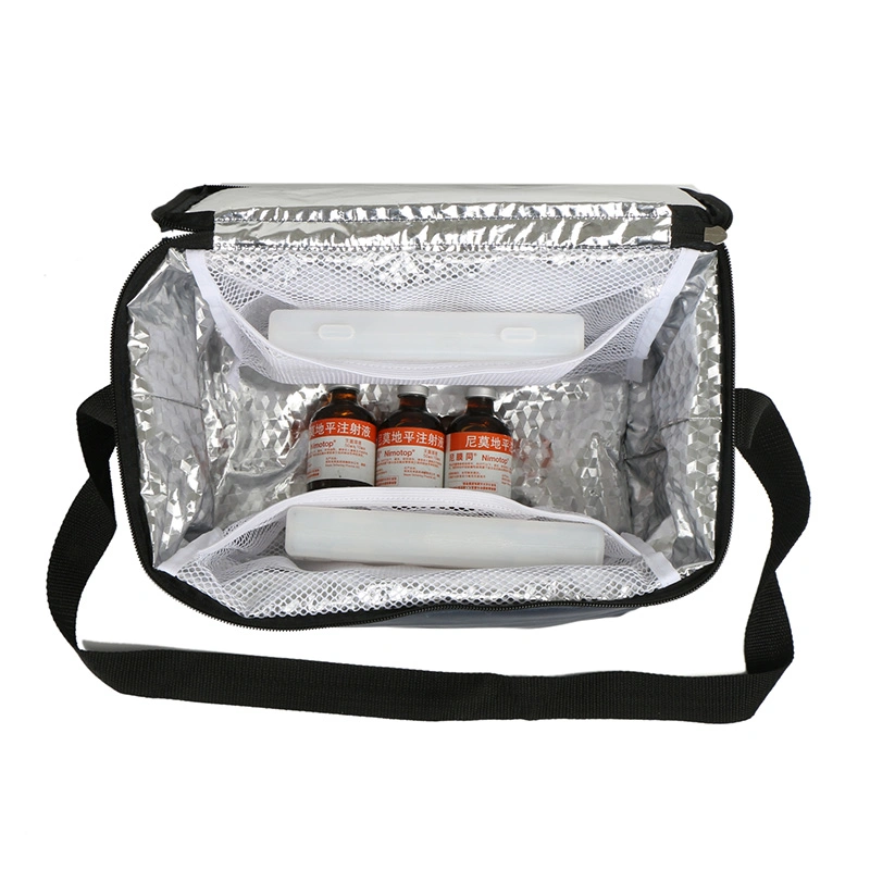 Customized Thermal Cooler Bag for Blood, Drug, Medication Transporting