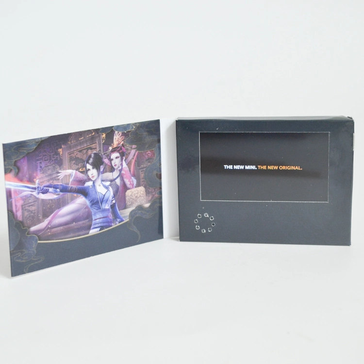 Chinese Homemade Album Happy Birthday 3 Inch LCD Screen Video Greeting Card