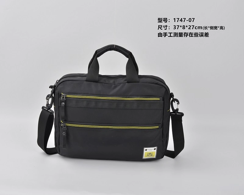 Waterproof Nylon Fashion Design Business Briefcase Men Messenger Bag