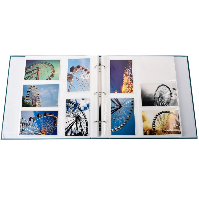 500 Hold Ring Binder Photo Album 100pages