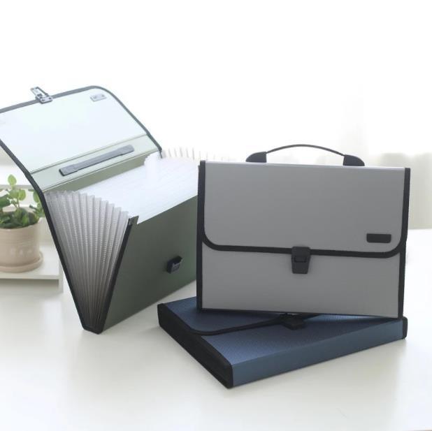 Eco Friendly Non-Slip A4 File Holder Office Supply Document Filling Organizer Expanding Documents Bag