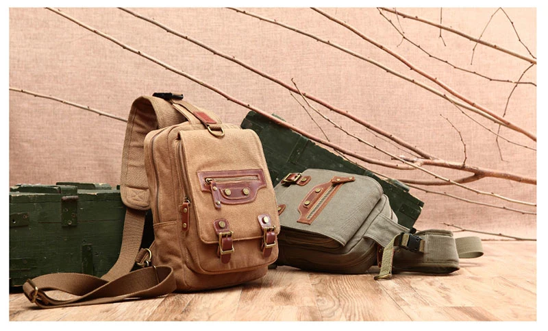 Pakston Canvas Shoulderbag Fashion Canvas Bag Bag China Backpack Shoulder Bag Message Bag