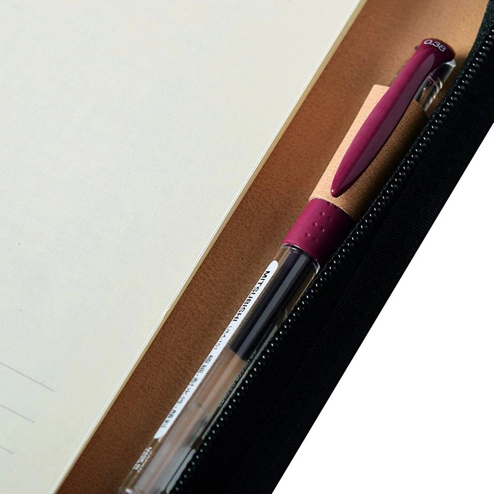 Refillable A5 Travel Journal Filofax Zipper 6 Binder Planner Notebook
