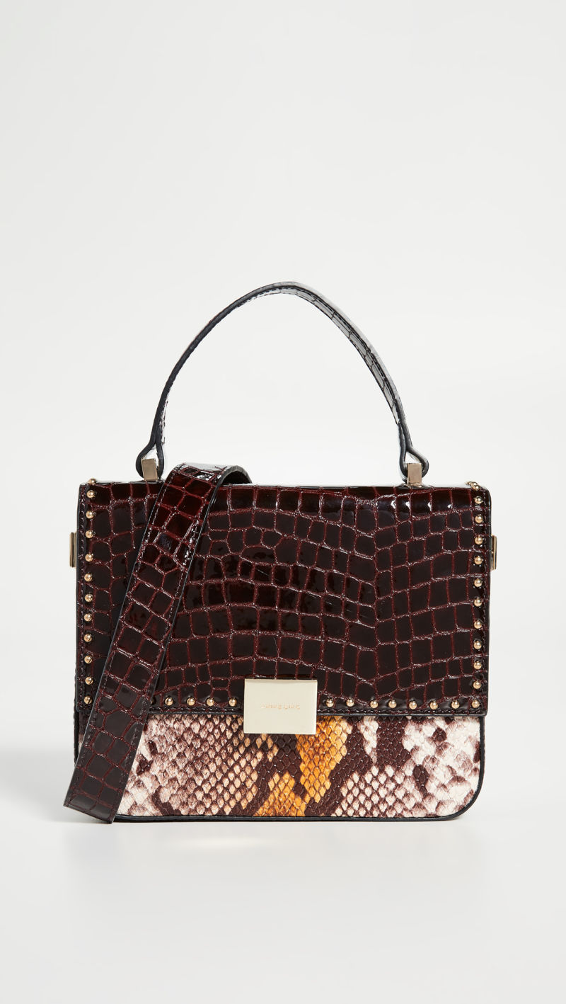 Fashion Lady Handbag Snake Women Handbag Designer Handbag PU Leather Handbag OEM/ODM Handbag Replica Handbag (WDL2164)
