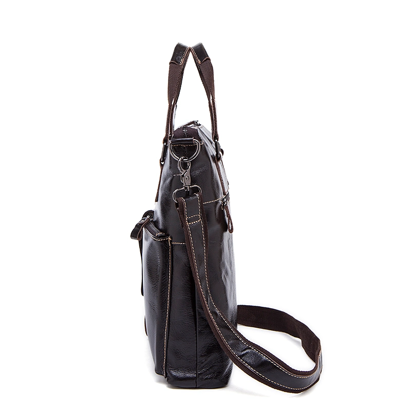Men Genuine Leather Bags Business Shoulder Bag Genuiue Leather Bag for Business