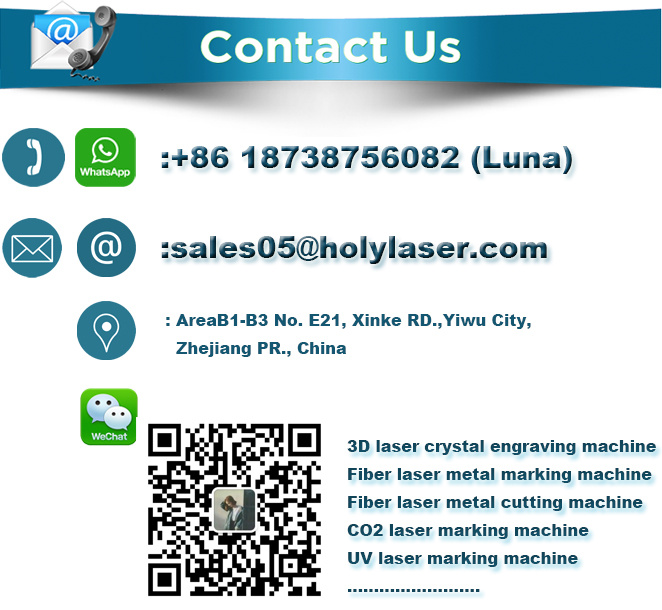 20W Fiber Laser Marking Machine for Business Card Hot Selling