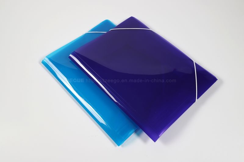 Modern Type A4 Clear PP Document Bag PP File Bag File Folder