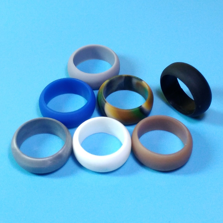 Men's Silicon Wedding Rings, Women's Silicone Finger Rings