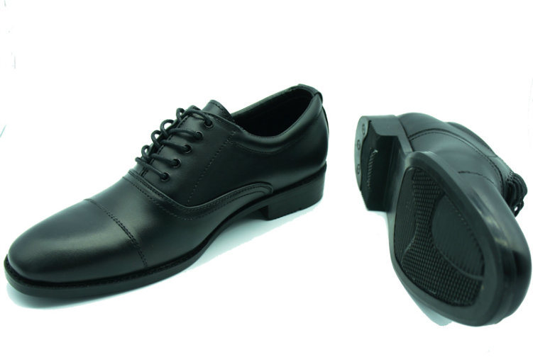 Senior Officer Police Shoes Suit for Dress Uniform Leather Officer Low Cut Shoes