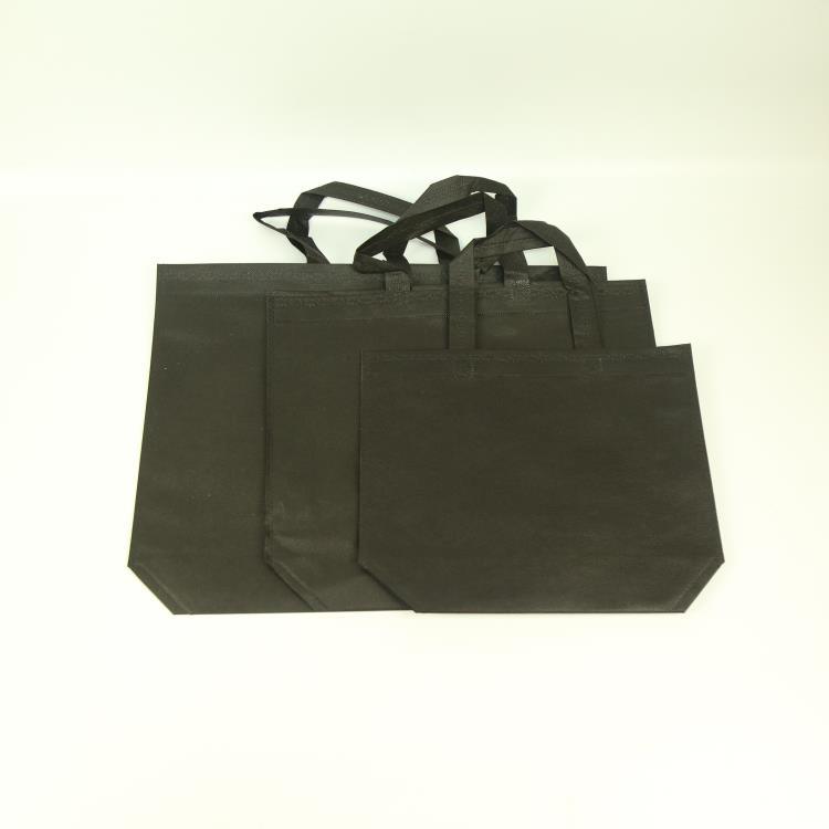 Promotional Shopping Tote Bag Wholesale Custom Logo Shopping with Button Non-Woven Bag