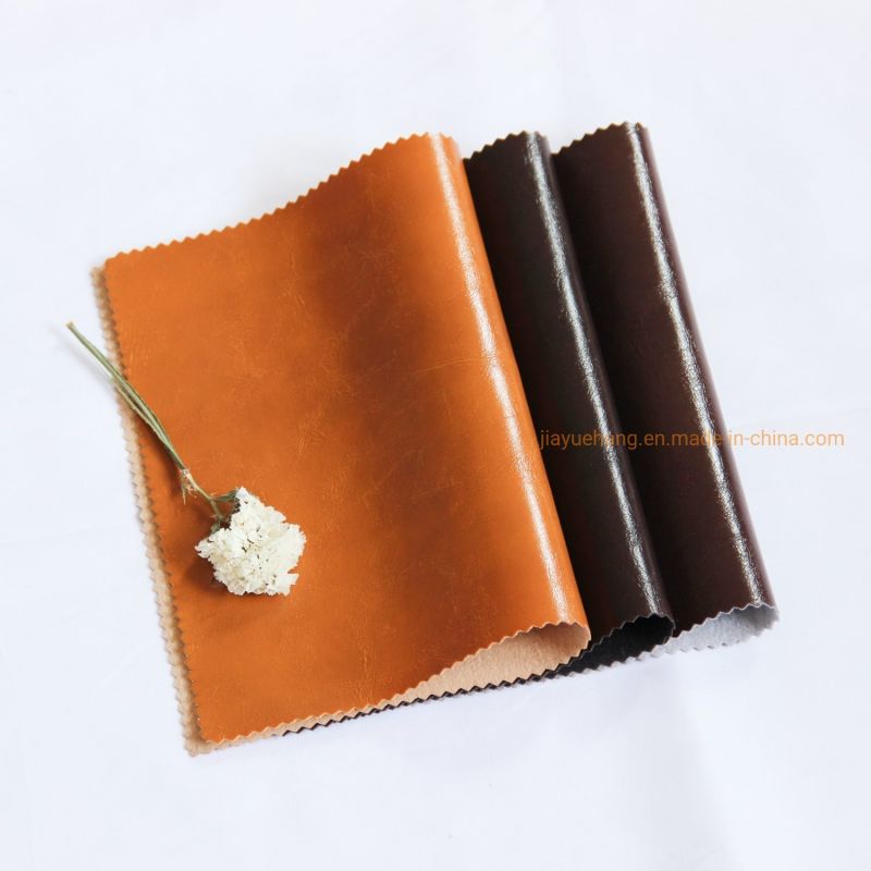 Synthetic Leather, Shrink Leather for Bag