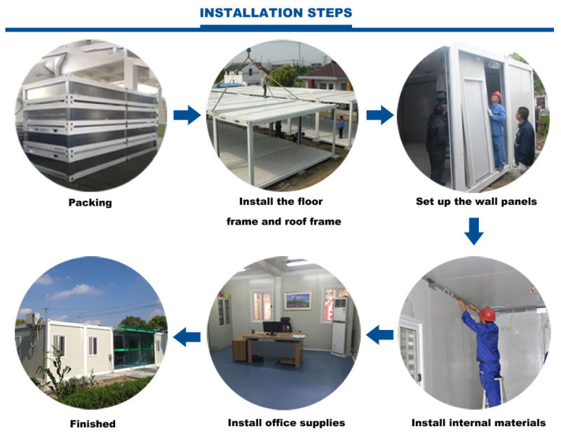 Attractive Design Luxury Container House with Fine Workmanship