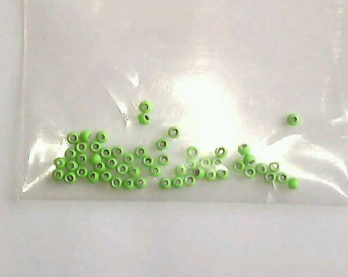 Dia1.5-Dia5.5mm Different Color Tungsten Slotted Beads for Fly Tying