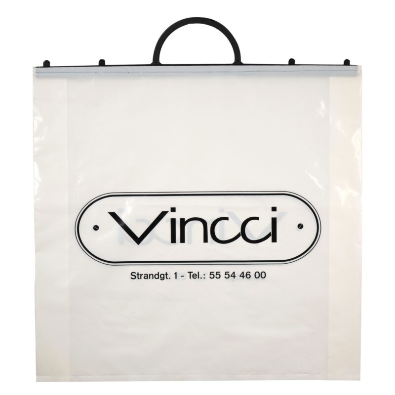 Sell 2015 Shopping Bags, Plastic Handle Bags, Clip Handle Bags, Promotional Bag, Cosmetic Bags (S-08)