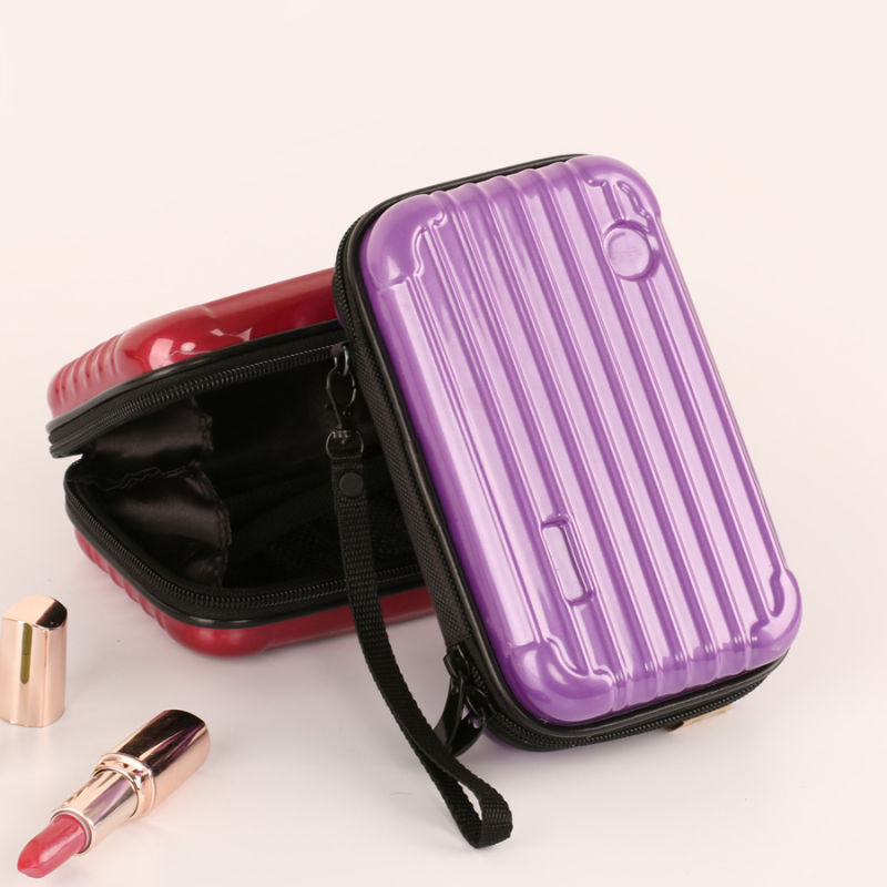 Travel Dinner Bag Waterproof Small Cosmetic Fashion ABS Hard Case