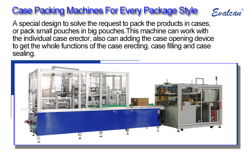 Case Packers and Case Packing Machines for Personal Care Market