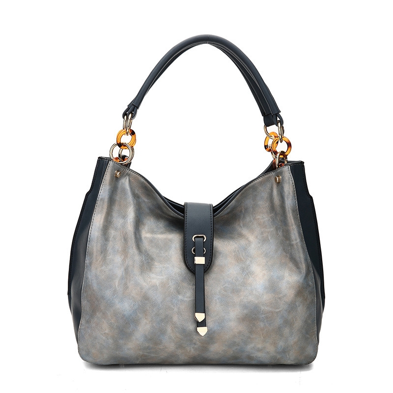 Unique Design High Quality PU Leather Hobo Handbag for Ladies