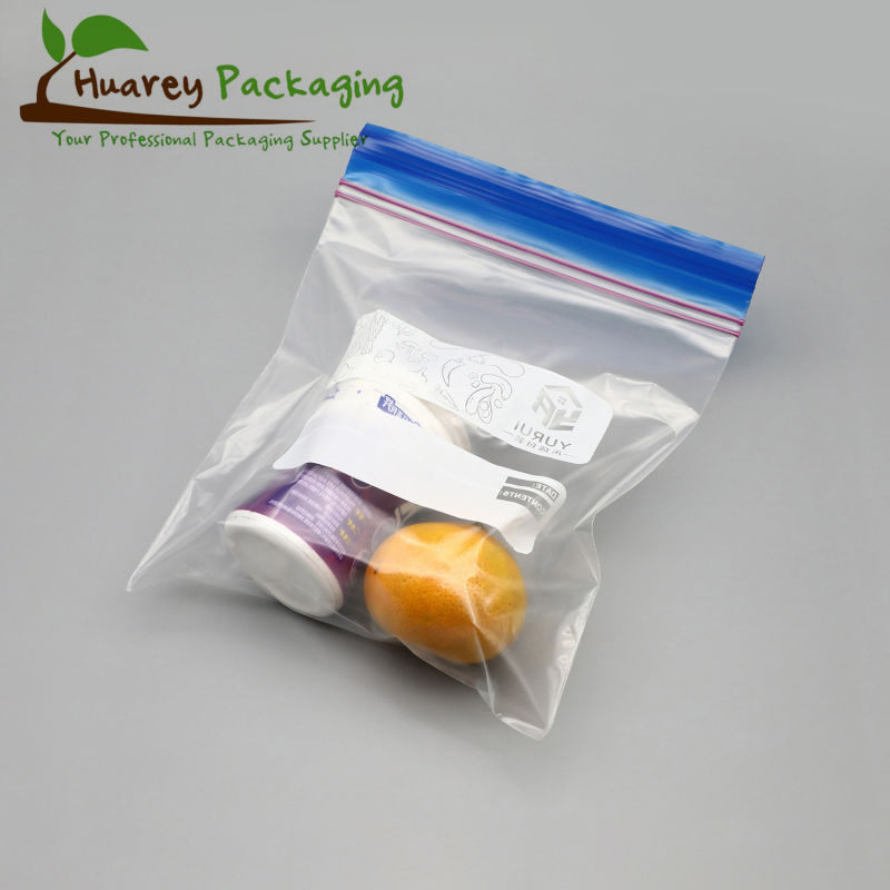 Waterproof Ziplock Bag Clear LDPE Polyethylene Color Plastic Zipper Bag