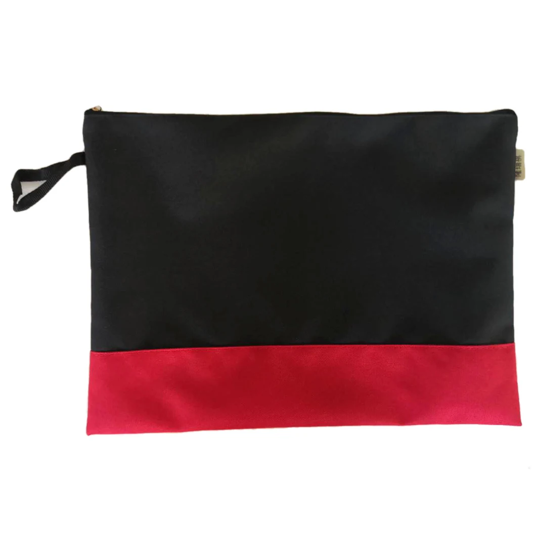 A4 Size Multifunctional Lightweight Easy Carrying Document Pouch File Pocket School Stationery Bag