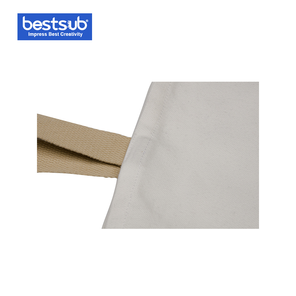 Bestsub Sublimation Canvas Tote Bag (White) (HBD10)