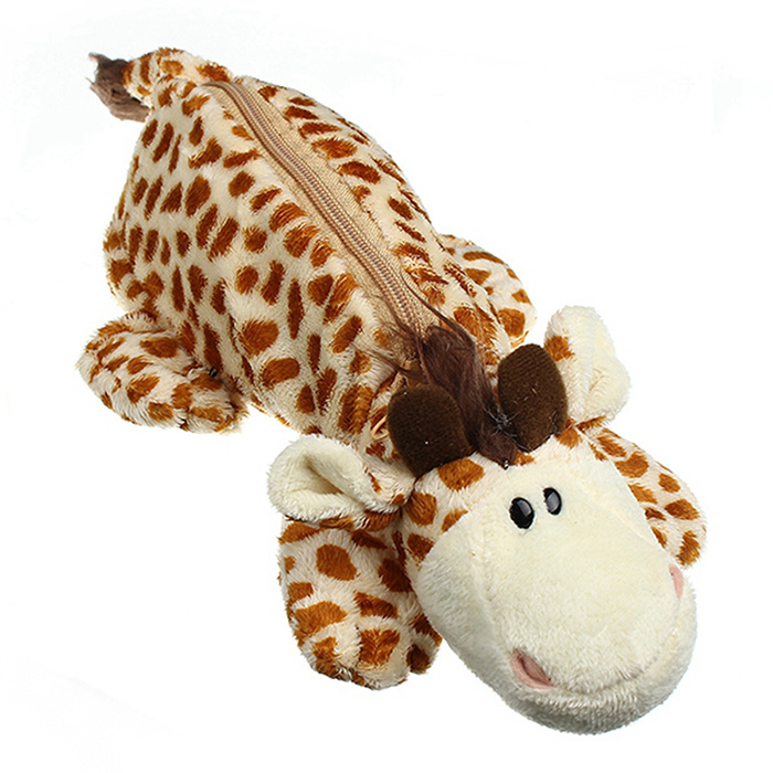 Giraffe Plush Animal Pencil Pouch Toys