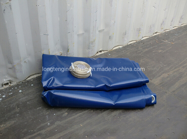 Custom Made PVC 10FT 20FT 40FT 48FT Open Top Container Tarpaulin