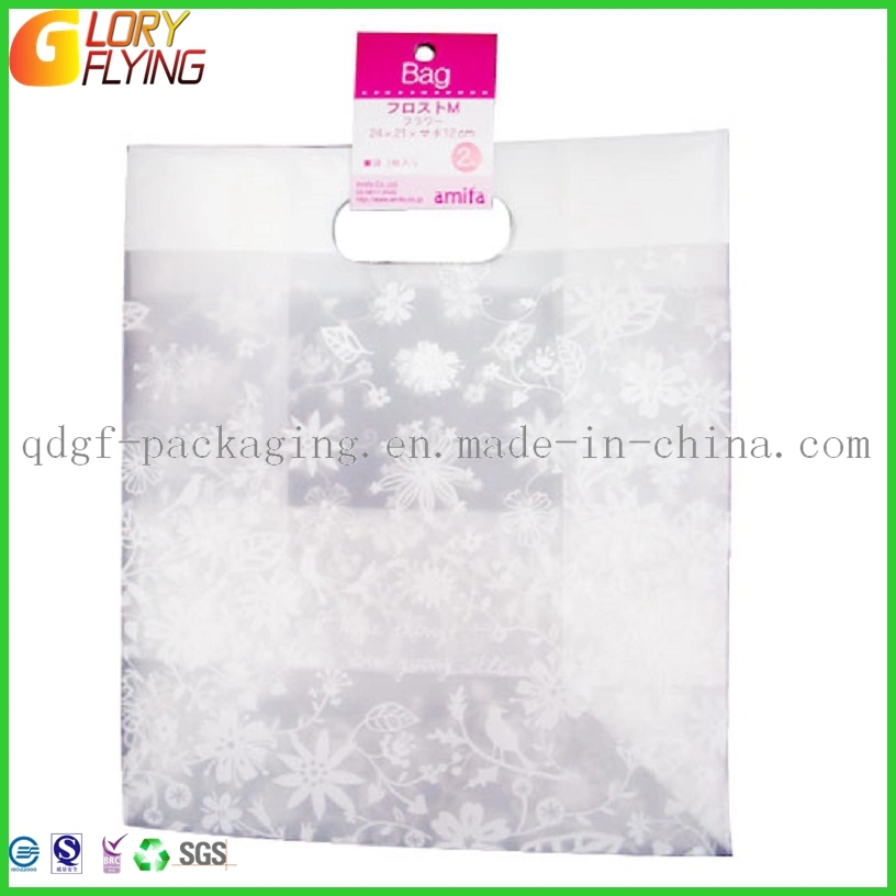Garment Bag /Carrier Bag with Sides Gusset and Gravure Printing/Shopping Bag