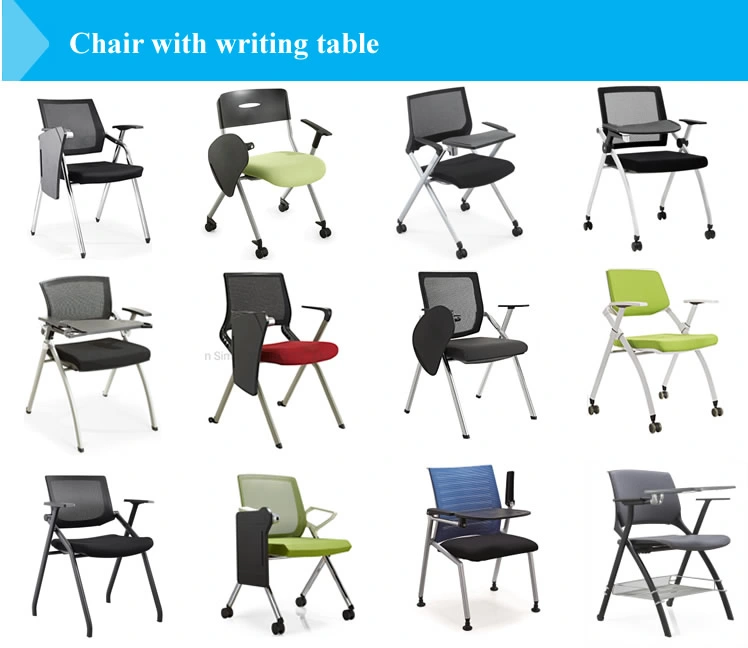 Training Study Chair with Writing Pad