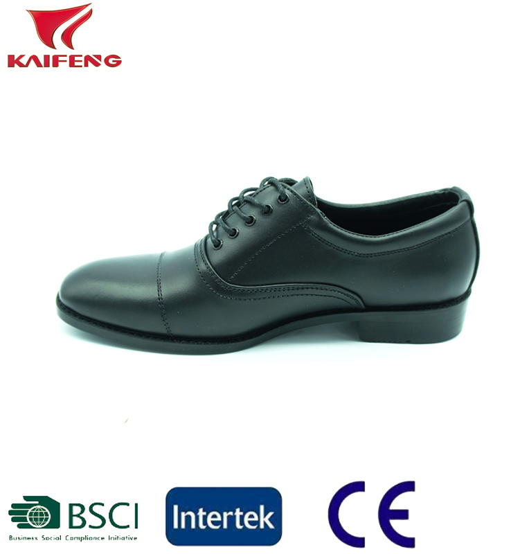 Senior Officer Police Shoes Suit for Dress Uniform Leather Officer Low Cut Shoes