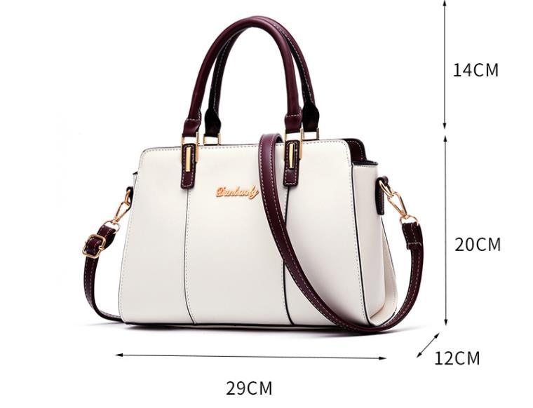 New Designer PU Leather Ladies Handbags Crossbody Bag Tote Bag