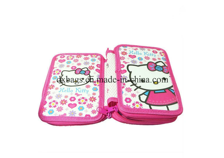 Hello Kitty Back to School Pencil Bag, Multifunction Cheap Girls School Pencil Case