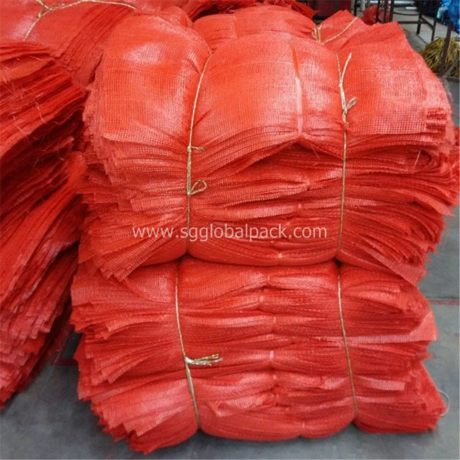 China Cheap Price Red PP Tubular Mesh Net Bag for Packing Onion